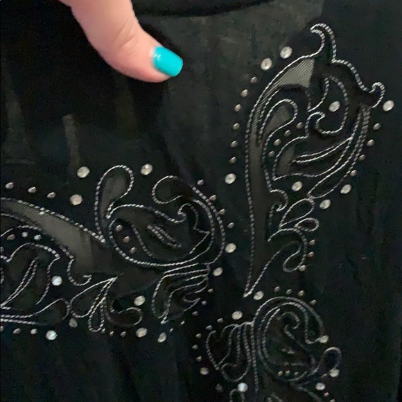 Ariat long sleeve black shirt like new. - Picture 7 of 7